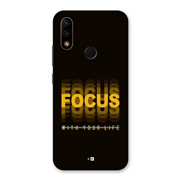 Focus Life Back Case for Lenovo A6 Note