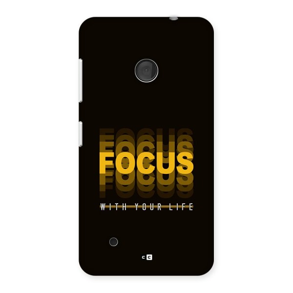 Focus Life Back Case for Lumia 530