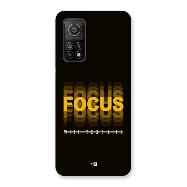 Focus Life Back Case for Mi 10T Pro 5G