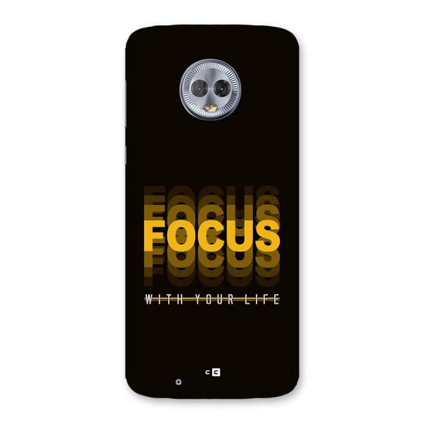 Focus Life Back Case for Moto G6