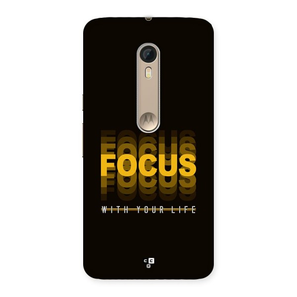 Focus Life Back Case for Moto X Style