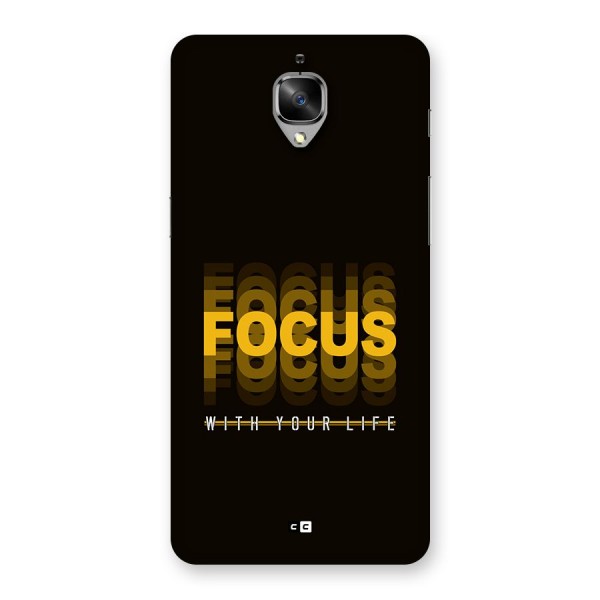 Focus Life Back Case for OnePlus 3T