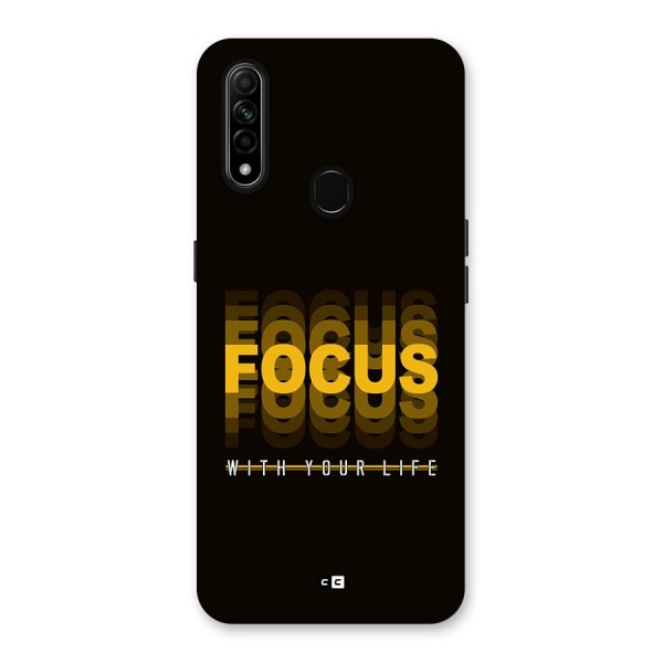 Focus Life Back Case for Oppo A31