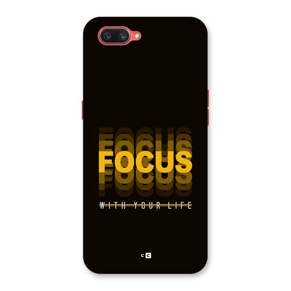 Focus Life Back Case for Oppo A3s