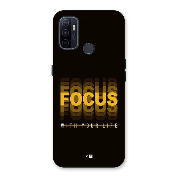 Focus Life Back Case for Oppo A53