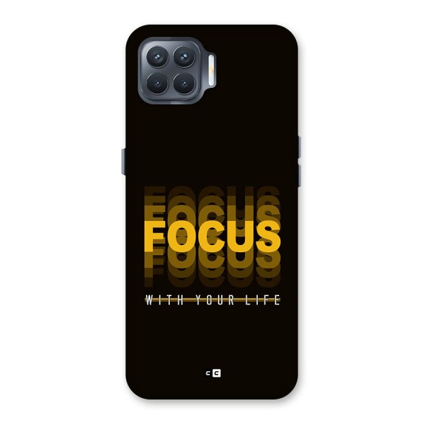 Focus Life Back Case for Oppo F17 Pro