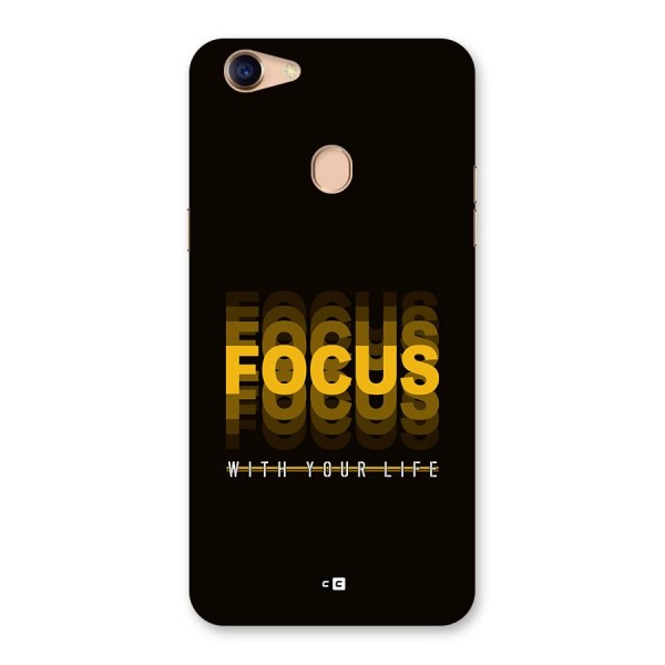 Focus Life Back Case for Oppo F5