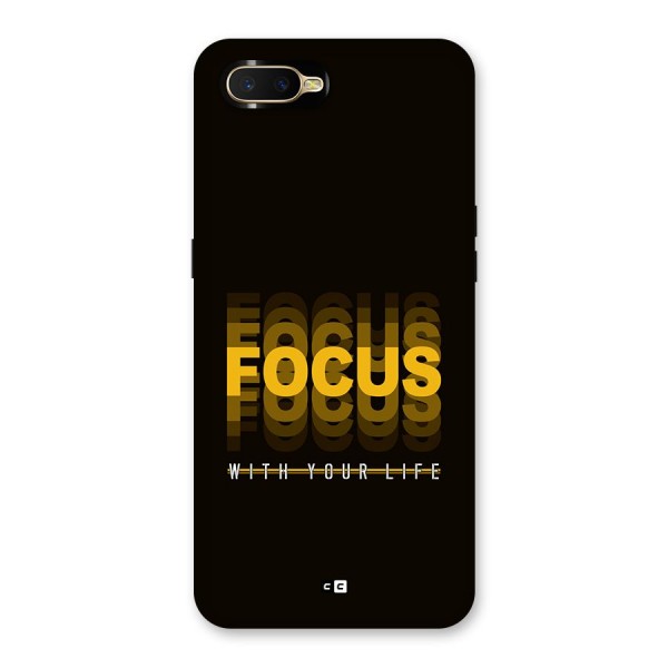 Focus Life Back Case for Oppo K1