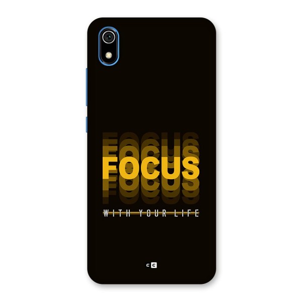 Focus Life Back Case for Redmi 7A