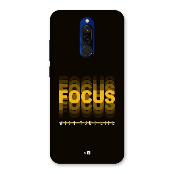 Focus Life Back Case for Redmi 8