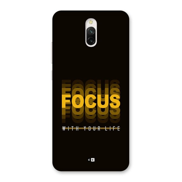 Focus Life Back Case for Redmi 8A Dual