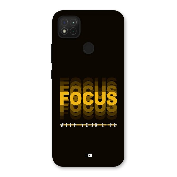 Focus Life Back Case for Redmi 9