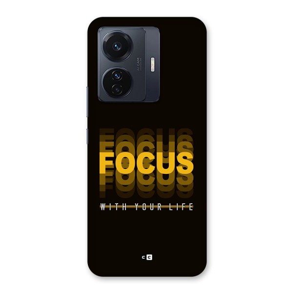 Focus Life Back Case for Vivo iQOO Z6 Pro