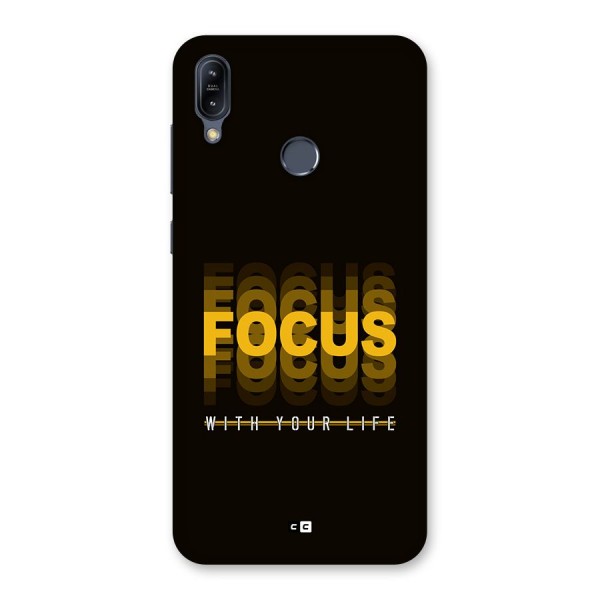 Focus Life Back Case for Zenfone Max M2