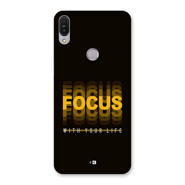 Focus Life Back Case for Zenfone Max Pro M1