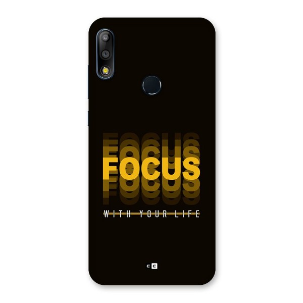 Focus Life Back Case for Zenfone Max Pro M2