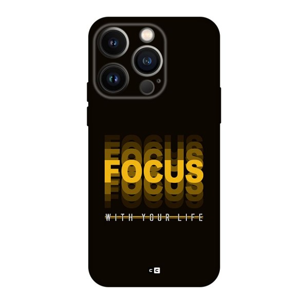 Focus Life Back Case for iPhone 14 Pro