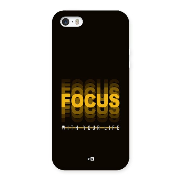 Focus Life Back Case for iPhone 5 5s