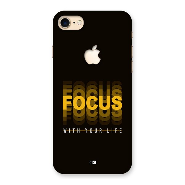 Focus Life Back Case for iPhone 7 Apple Cut