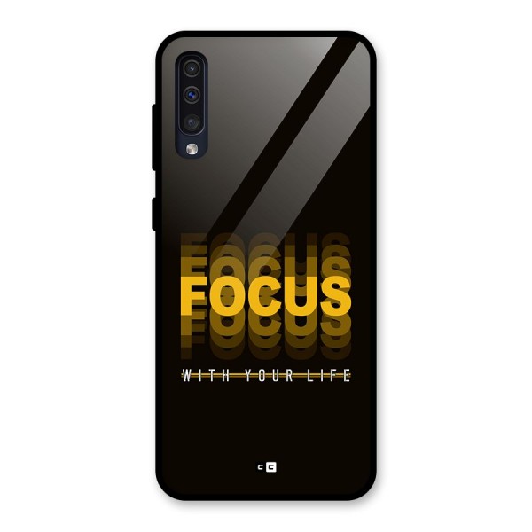 Focus Life Glass Back Case for Galaxy A30s