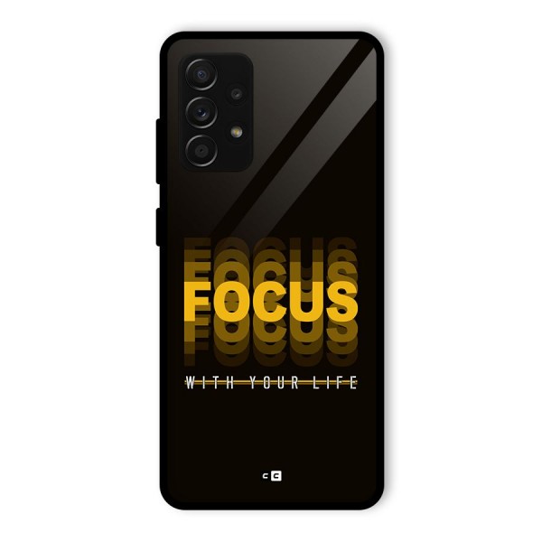 Focus Life Glass Back Case for Galaxy A53 5G