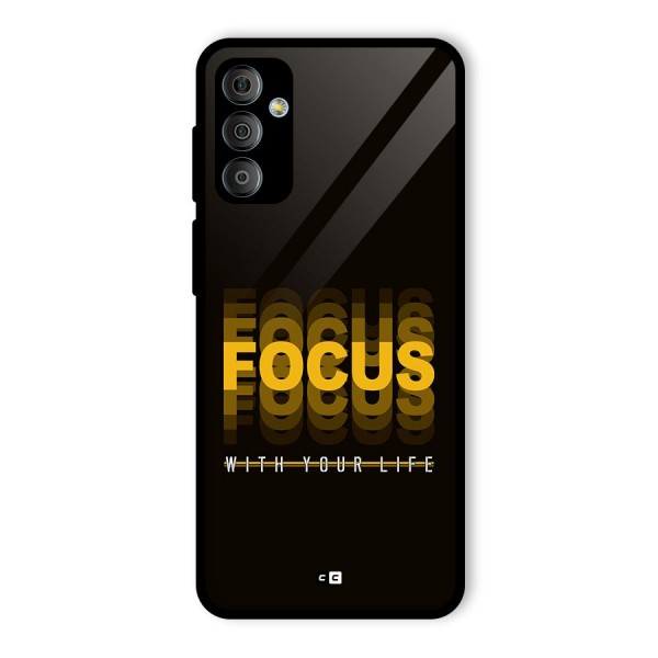 Focus Life Glass Back Case for Galaxy F23