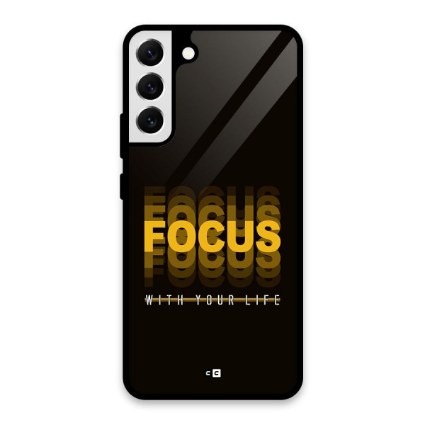 Focus Life Glass Back Case for Galaxy S22 Plus 5G