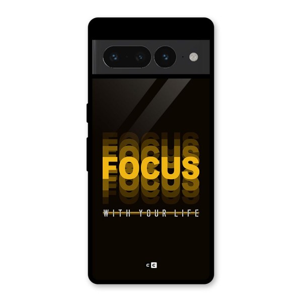 Focus Life Glass Back Case for Google Pixel 7 Pro