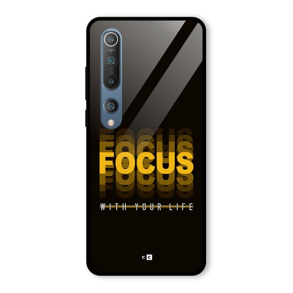 Focus Life Glass Back Case for Mi 10