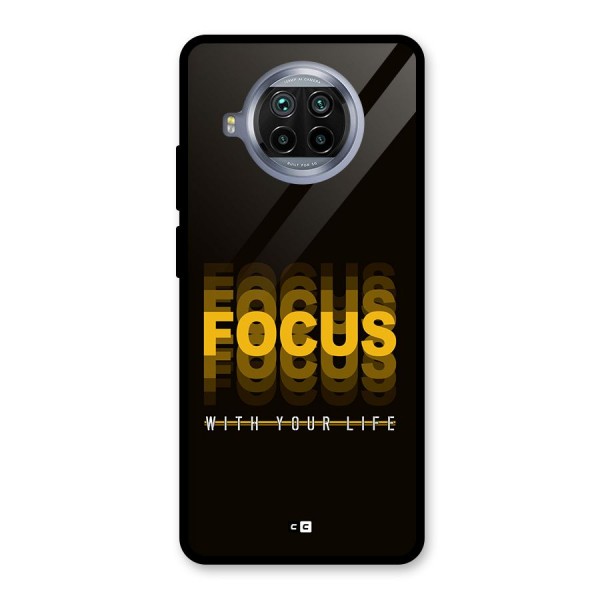 Focus Life Glass Back Case for Mi 10i