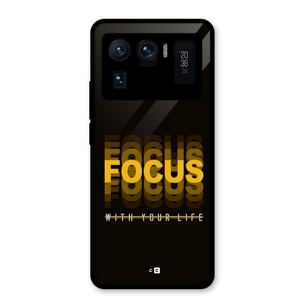 Focus Life Glass Back Case for Mi 11 Ultra