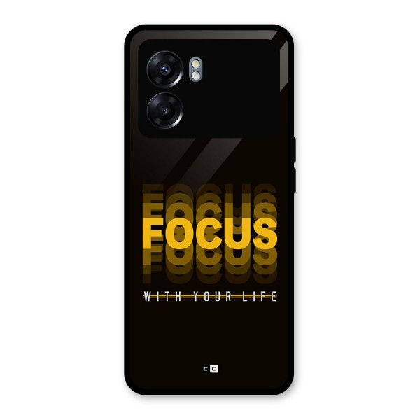 Focus Life Glass Back Case for Oppo K10 5G