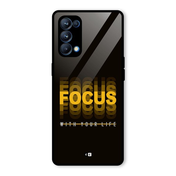 Focus Life Glass Back Case for Oppo Reno5 Pro 5G