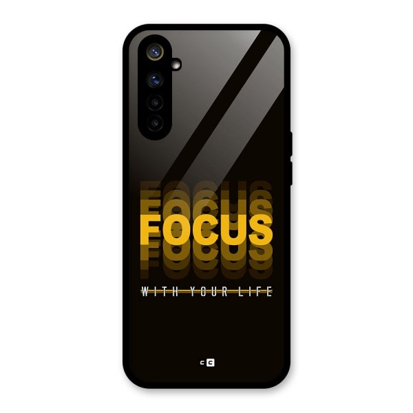 Focus Life Glass Back Case for Realme 6