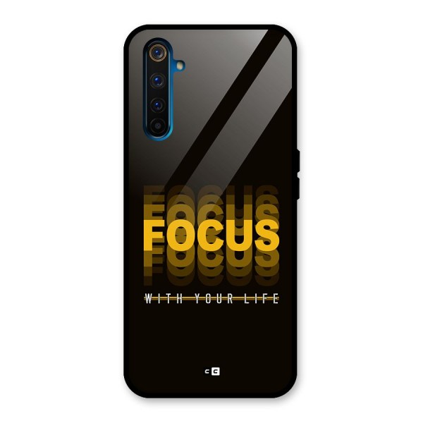 Focus Life Glass Back Case for Realme 6 Pro