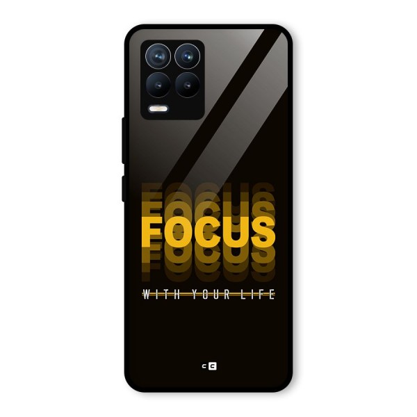 Focus Life Glass Back Case for Realme 8 Pro