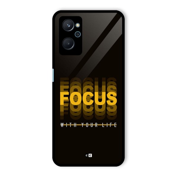 Focus Life Glass Back Case for Realme 9i