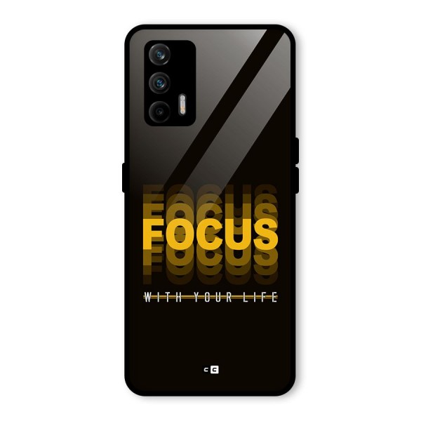 Focus Life Glass Back Case for Realme GT 5G