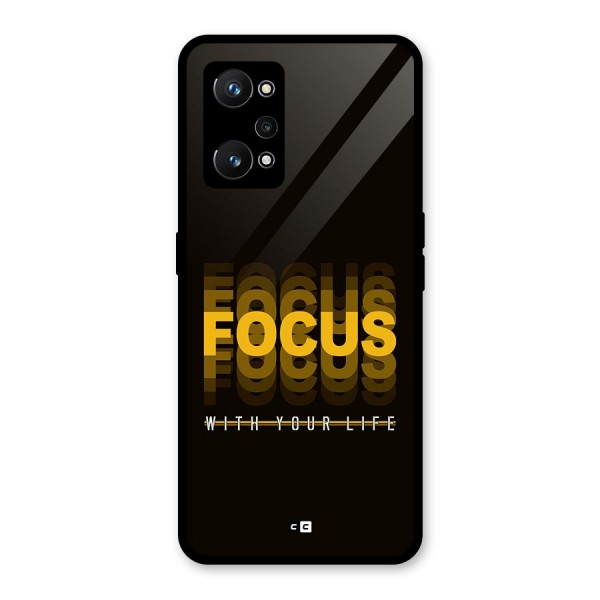 Focus Life Glass Back Case for Realme GT Neo 3T