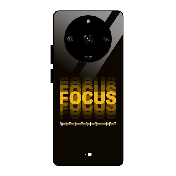 Focus Life Glass Back Case for Realme Narzo 60 5G