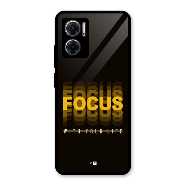 Focus Life Glass Back Case for Redmi 11 Prime 5G