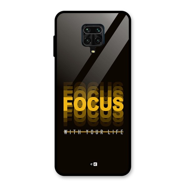 Focus Life Glass Back Case for Redmi Note 10 Lite