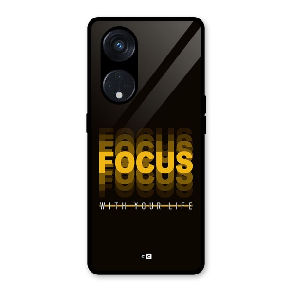 Focus Life Glass Back Case for Reno8 T 5G