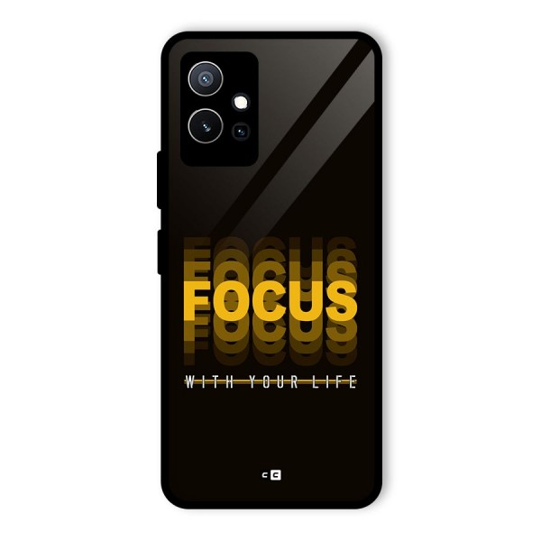 Focus Life Glass Back Case for Vivo T1 5G