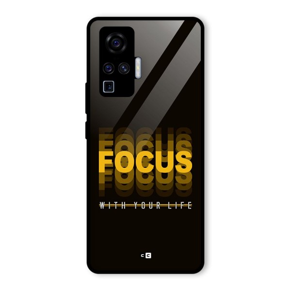 Focus Life Glass Back Case for Vivo X50 Pro