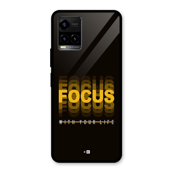 Focus Life Glass Back Case for Vivo Y21A