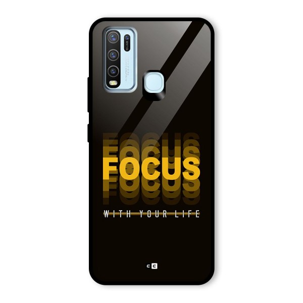 Focus Life Glass Back Case for Vivo Y50