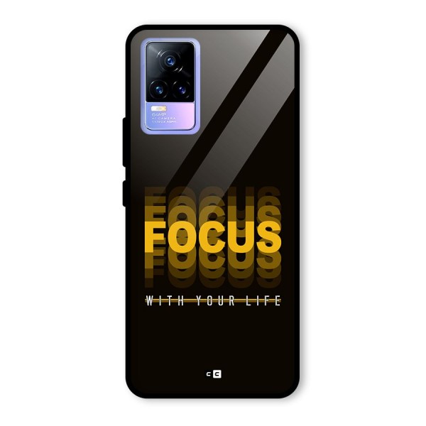 Focus Life Glass Back Case for Vivo Y73