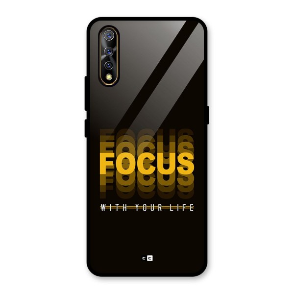 Focus Life Glass Back Case for Vivo Z1x