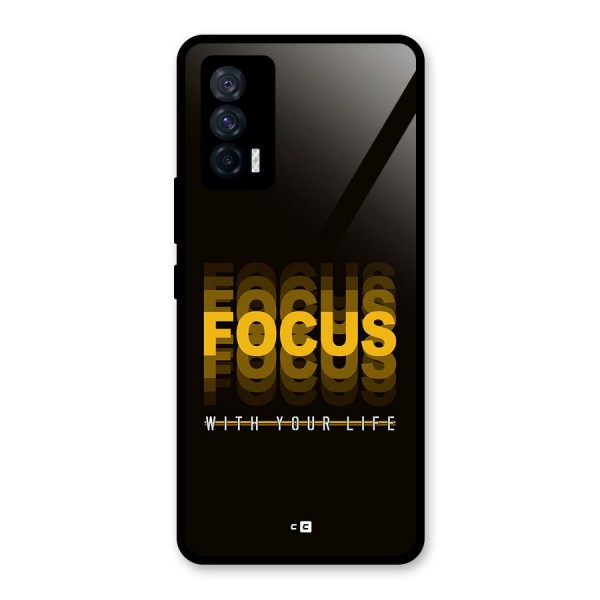 Focus Life Glass Back Case for Vivo iQOO 7 5G